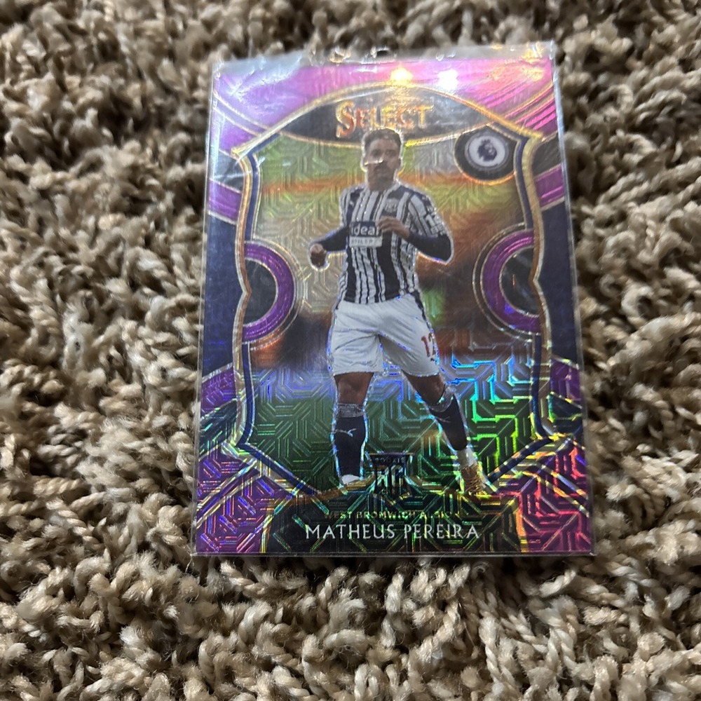 2021 panini Chronicles Select Matheus Pereira Rookie RC Purple‎ Mojo Prizm Card